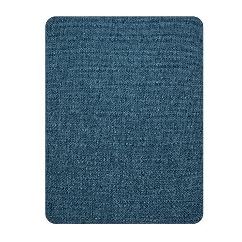 KING MOUNTAIN Coarse Linen Repair Patches, Self-Adhesive Linen Fabric Patches, 8X11 inch Extra Size, Multi Color, Can be Used for Linen Sofa Repair (8" x 11",Dark Blue) - Image 1