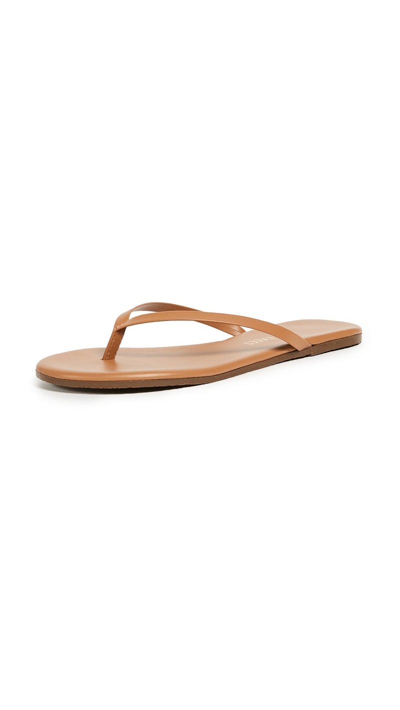 TKEES Women's Foundations Flip Flop, Au Naturale, 9 M US - Image 1