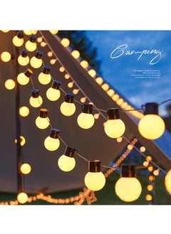 Beauenty 10m Premium Solar String Lights 40 LED Lights for Enchanting Home, Garden, Party, and Holiday Decor in Warm White with Weatherproof Design  - Image 1