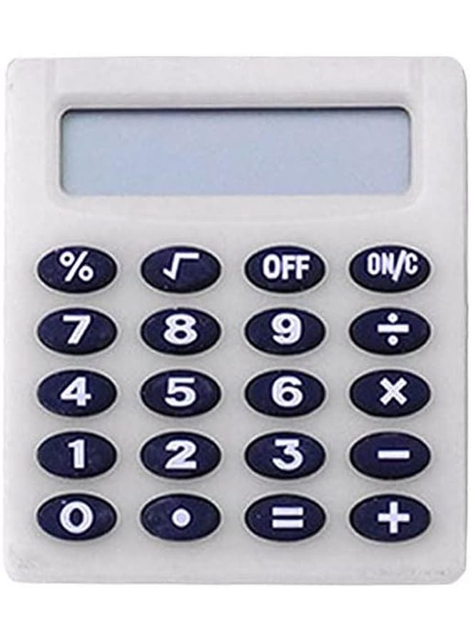 Onecolor Mini Portable Electronic Calculator For Students School Use - Image 1