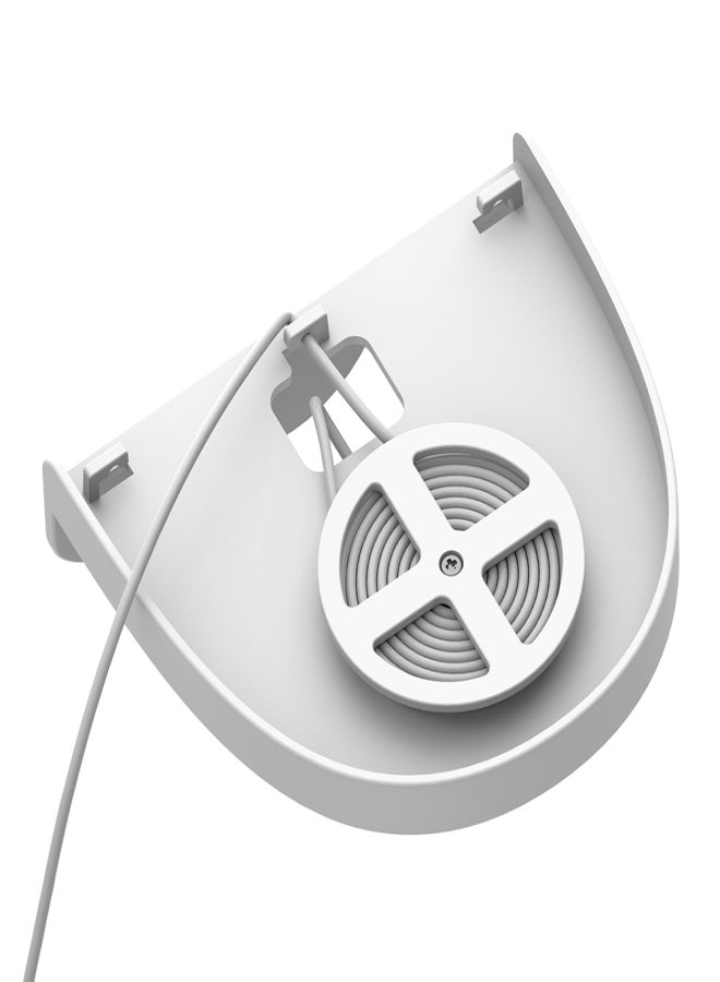 Wall-mounted Speaker Bracket Easy Installation Compatible with Apple HomePod mini Smart Speaker Audio Player White - Image 1