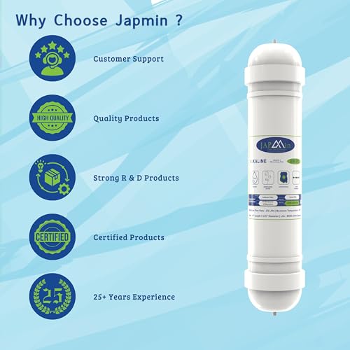 Japmin 10" Alkaline Water Filter Cartridge | Convert RO Water Purifier into Alkaline Water Purifier | 9000L Life - Image 5