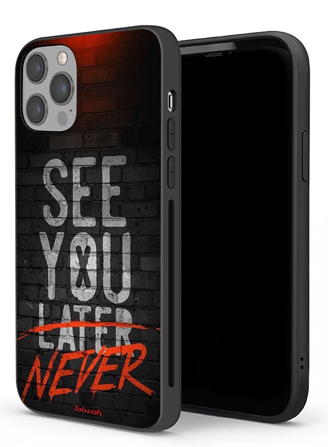 Tolwak Apple iPhone 12 Pro Max Protective Case See You Never - Image 1