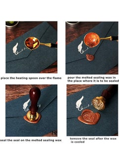 Wax Seal Stamp Classic Manual Retro Metal Decorate Elegant Rose Stamp Brass Heads And Classic Wooden Handle Sealing Wax Sticks For Invitations Cards Wedding Invitations Rose - pzsku/ZFE76CD4192934324BD8EZ/45/_/1740916973/613b43d5-bf48-453a-80c0-017507844437