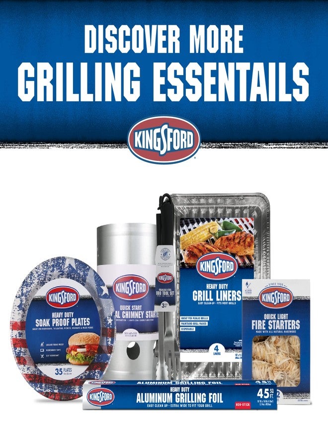 Kingsford Heavy Duty Soak Proof Paper Bowls - Heavy Duty Bowl for Barbecues, Picnics & Holidays - Microwave Safe - Patriotic Design, American Flag Pattern, 16 oz, 40 Count - Image 5