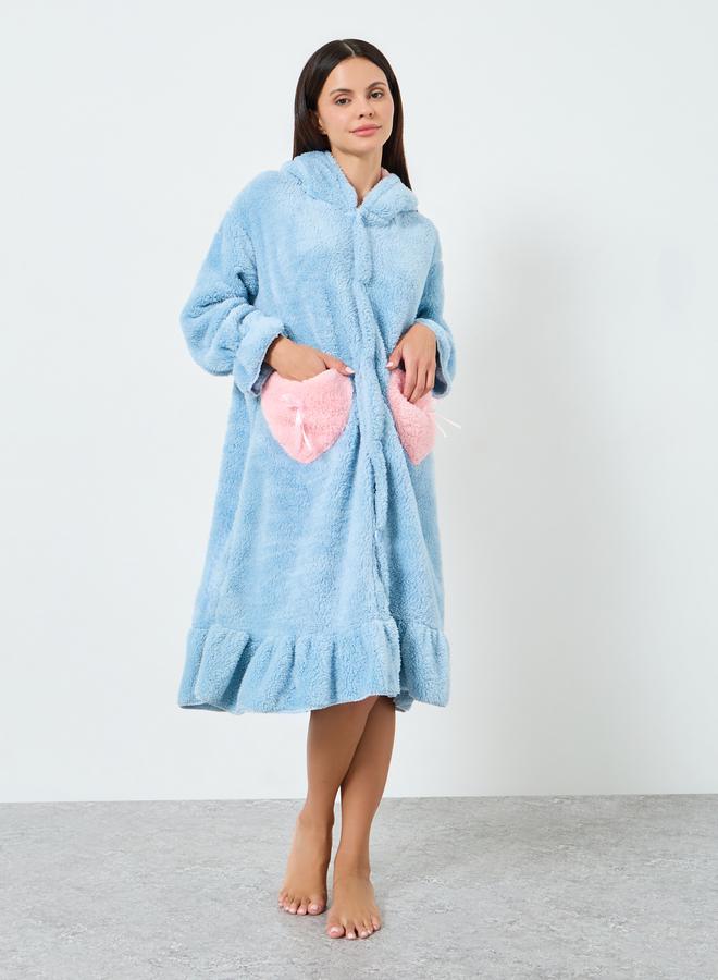 ستايلي روب فليس بشكل أرنب - Image 2