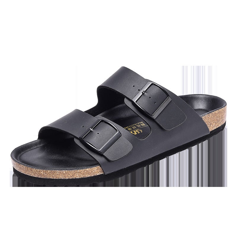 Slippers 2025 Spring/Summer Dropshipping Independent Platform Flip-Flops Couple Slippers Independent Platform Outdoor Beach Sandals - Image 1
