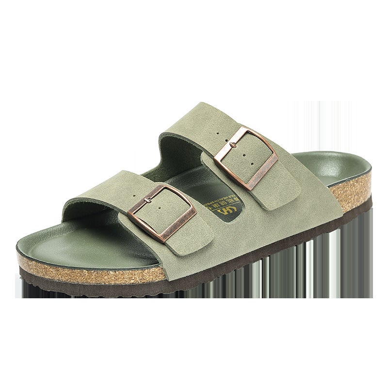 Slippers 2025 Spring/Summer Dropshipping Independent Platform Flip-Flops Couple Slippers Independent Platform Outdoor Beach Sandals - Image 3