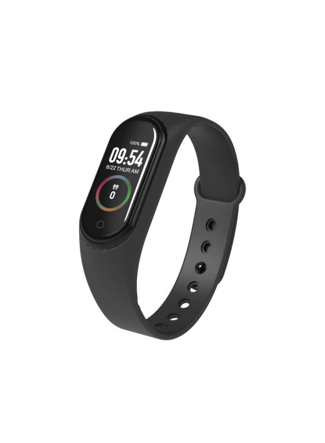 M4m8 Smart Bluetooth Bracelet True Heart Rate Health Sports Watch Step Counter - Image 1