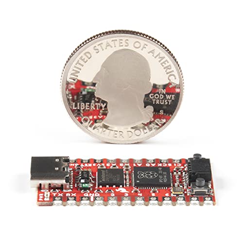 SparkFun Pro Micro - RP2040 - Dual Cortex M0+ Processors - 30 programmable IO for Extended Peripheral Support - Timer with 4 Alarms - MicroPython - C/C++ - USB-C Connector for Programming - Image 4