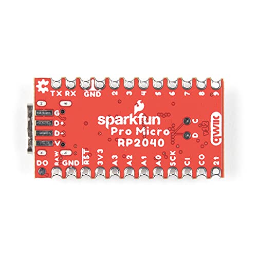 SparkFun Pro Micro - RP2040 - Dual Cortex M0+ Processors - 30 programmable IO for Extended Peripheral Support - Timer with 4 Alarms - MicroPython - C/C++ - USB-C Connector for Programming - Image 3