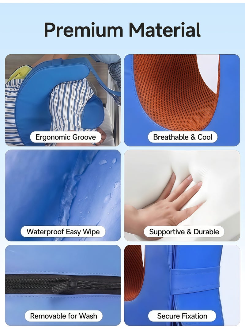 إستبدال حفاضات أو مراتب المرضى.  ويمكن أيضاً مساعدة المرضى على تغيير أسرتهم، كما يساعد عكس الجسم بشكل مناسب على تحسين تدفق الدم وتجنب ضمور العضلات وقروح الضغط. - Image 5