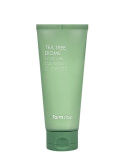 FARMSTAY FARMSTAY Tea Tree Biome Low pH Calming Cleanser - Daily Facial Cleanser for Sensitive Skin, Korean Skin Care, Hydrating and Soothing Face skin, Acne Free Cleansing Foam, Gentle Facial Cleanser, for  - Image 1