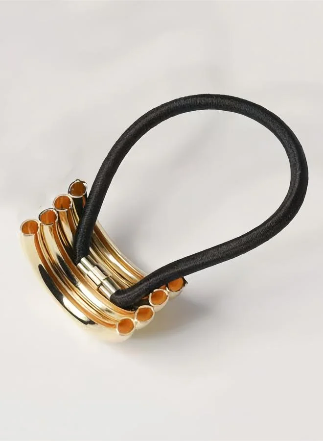 تايك تو Gold Tone Hair Tie