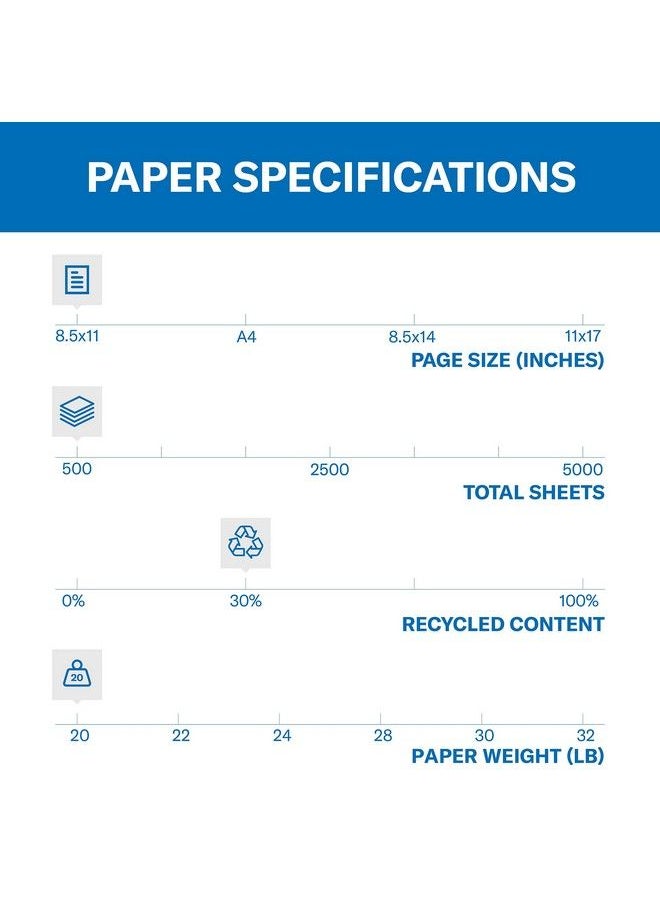 Hammermill Colored Paper 20 Lb Canary Printer Paper 3 Hole 1 Ream (500 Sheets) Made In The Usa Pastel Paper 102921R  - Image 3