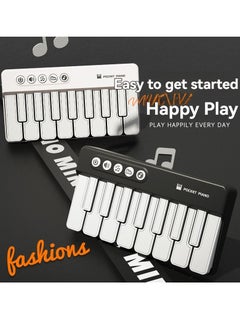 M MIAOYAN The latest product, children's rainbow electronic piano light music can play the piano infant early education multifunctional music toy, high-fidelity sound quality, fashionable shape, multiple ways to play, luminous effect  - Image 5