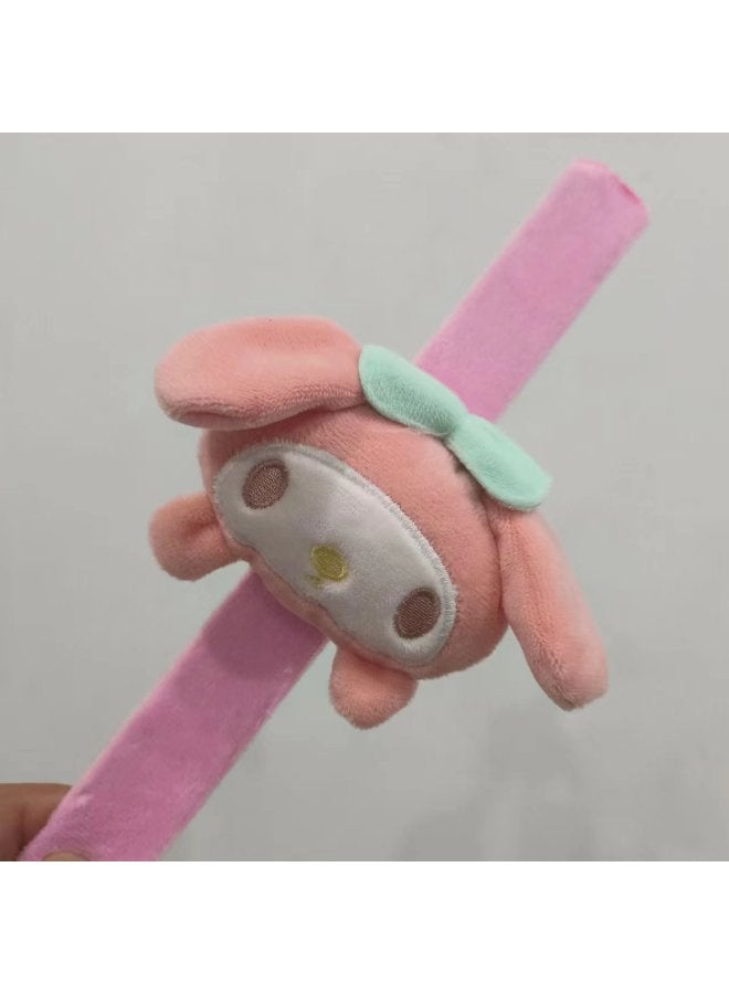 Cute Cartoon Plush Pop Circle Creative Children's Year Small Gifts Kindergarten Students Small Gifts To Push Activities-Specifications:Pop-Pop Loop Melody  - Image 1