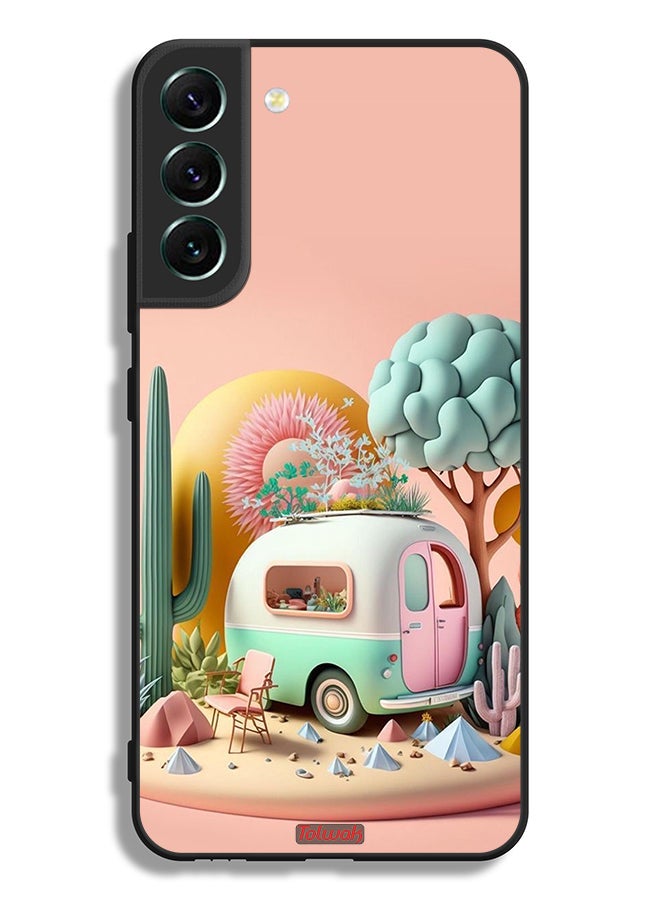 Tolwak Samsung Galaxy S22 Plus 5G Protective Case Cover Senercy Art - Image 3