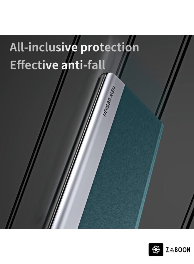 Zaboon Protective Case For Xiaomi Poco F5 Pro Side Side Electroplated Magnetic Leather - Image 4