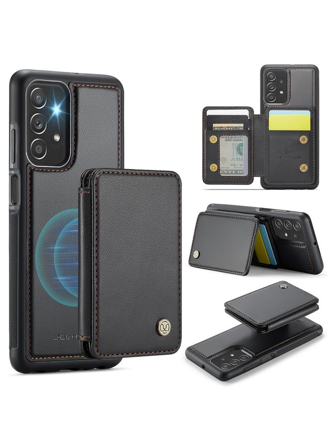 The Bros Case For Samsung Galaxy A23 J05 Business Magnetic Style RFID Leather Phone Case