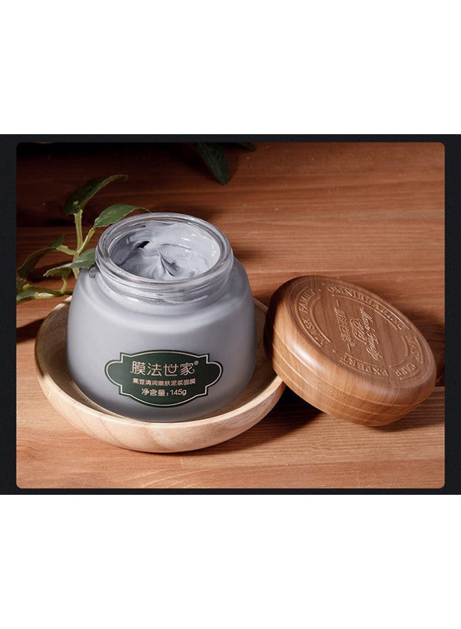 black Bean Cleansing Mask For Hydration, Moisturizing, Pore Minimizing, And Improving Acne & Clogged Pores - Image 3