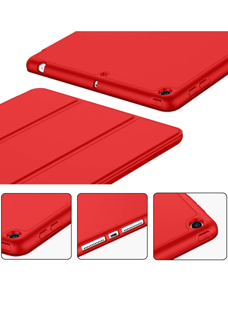 MIGOFAST iPad 9th Generation Case 2021 iPad 8th Generation Case 2020 10.2 Inch with Pencil Holder iPad 7th Gen 2019 Case with Soft Baby Skin Silicone Back Auto Wake Sleep Cover - Image 3