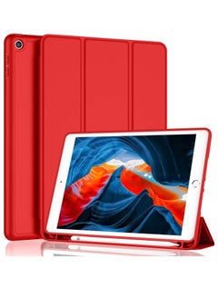 MIGOFAST iPad 9th Generation Case 2021 iPad 8th Generation Case 2020 10.2 Inch with Pencil Holder iPad 7th Gen 2019 Case with Soft Baby Skin Silicone Back Auto Wake Sleep Cover  - Image 1