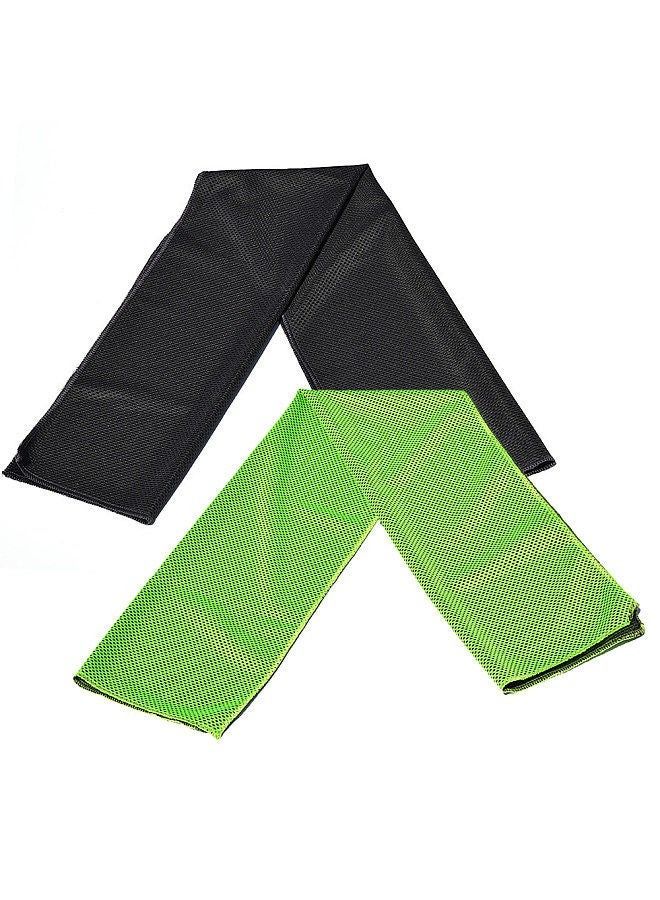 Generic 2 Pack Cooling Towel Soft Breathable Travel Ice Towel for Gym Fitness Workout Yoga Sport Running Camping Hiking - Image 4