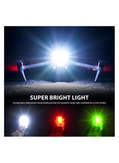 SYOSI Drone Strobe Light, Anti Collision Light, Rechargable Flash Led Lamp Light for FAA Drone Night Flying, Fits For DJI Avata 2, Mini 4 Pro, Mini 4k, Mavic 3, Mini 2 SE and All RC Drones Accessory(1pc)  - Image 2