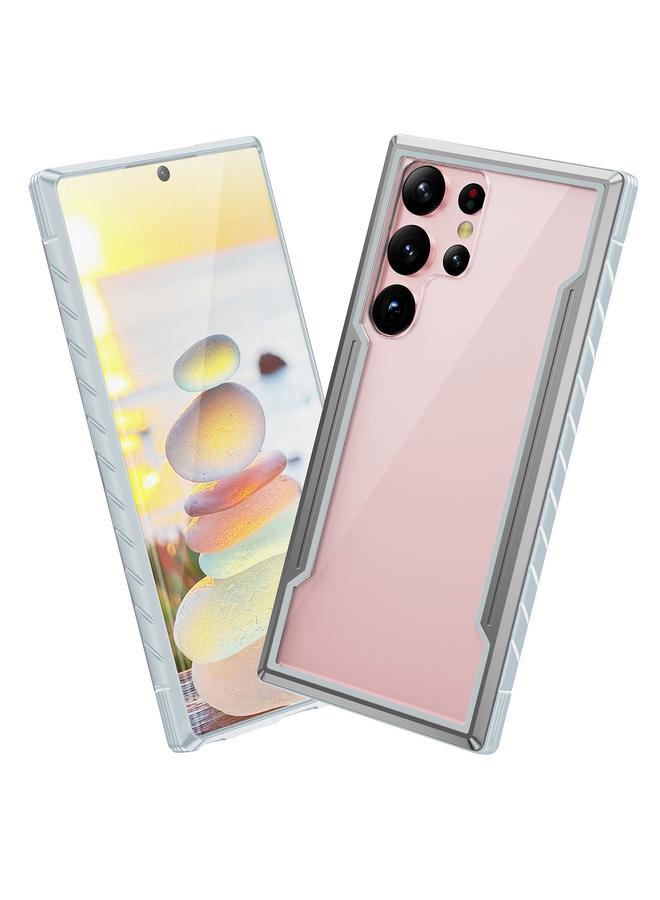 اس-توب جراب لهاتف Samsung Galaxy S23+ 5G Defender معدني شفاف من مادة البولي يوريثين الحراري الناعم - Image 2