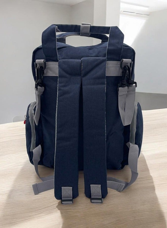 Fisher-Price Divided Diaper Bag for Baby – Multi-Compartment Waterproof Organizer Bag - Image 2