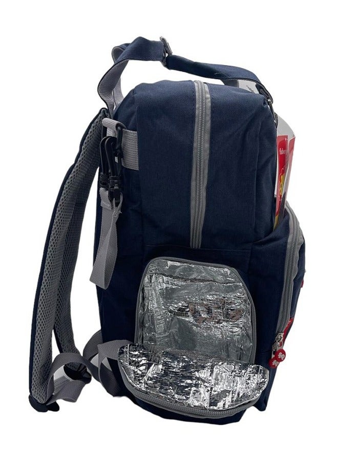 Fisher-Price Divided Diaper Bag for Baby – Multi-Compartment Waterproof Organizer Bag - Image 5