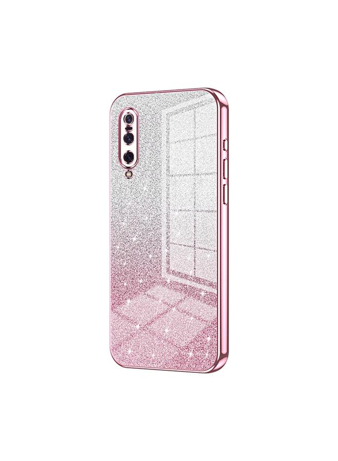 The Bros Case For Xiaomi Mi 9 Gradient Glitter Powder Electroplated Phone Case