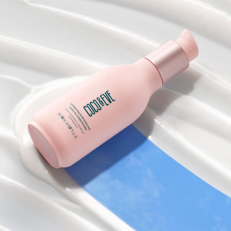 Coco & Eve Hydrating & Detangling Leave-In Conditioner. Coconut, Avocado Oil, Vitamin A & E to Nourish, De-frizz, Detangle, Minimise Breakage & Split Ends. (5.07 fl oz) - Image 2