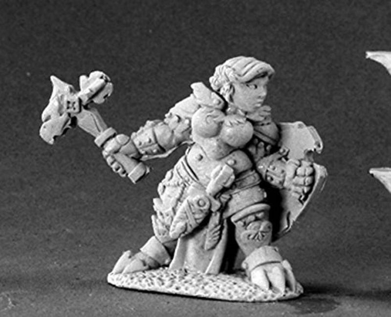 Reaper Minatures Nalila Goldhammer Female Dwarf Paladin Miniature Dark Heaven Legends by Reaper Minatures - Image 2