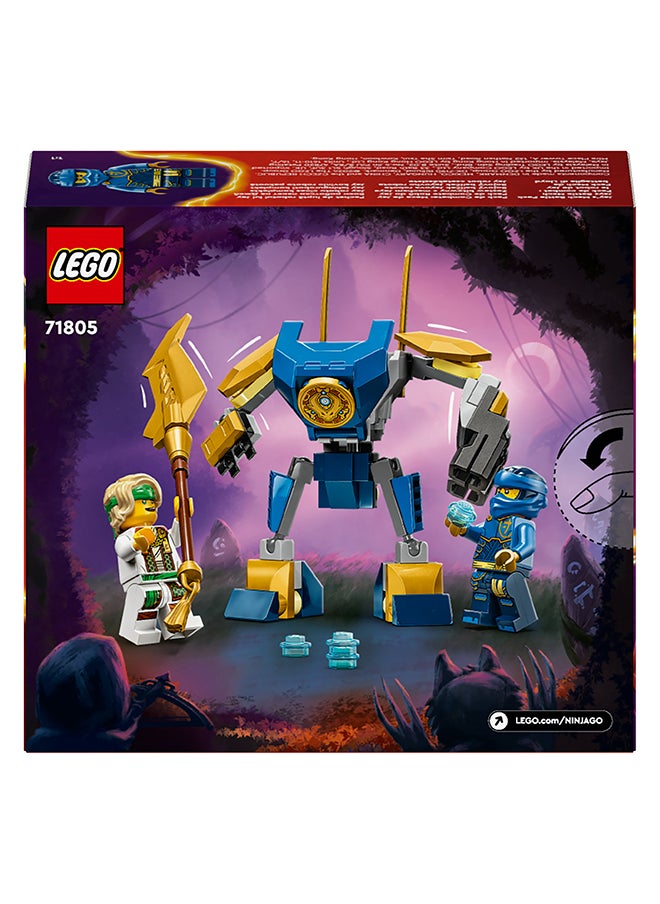 LEGO - Ninjago Jay’S Mech Battle Pack Adventure Toy Set For Kids, With Jay Minifigure And Mech Figure, Creative Ninja Gift For Boys And Girls Aged 6 Years Old And Over (78 Pieces) 71805 - Image 1