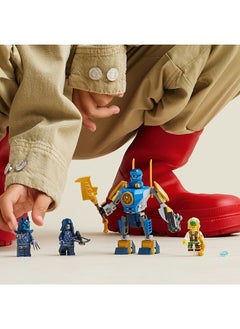 LEGO Ninjago Jay’S Mech Battle Pack Adventure Toy Set For Kids, With Jay Minifigure And Mech Figure, Creative Ninja Gift For Boys And Girls Aged 6 Years Old And Over (78 Pieces) 71805  - Image 5