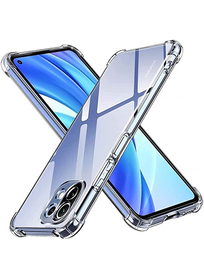 vesus Case for Xiaomi Mi 11 Case Cover Back Air Cushion Soft Silicone Shockproof Anti-Scratch Protective Bumper Shell Corner for Xiaomi Mi 11
