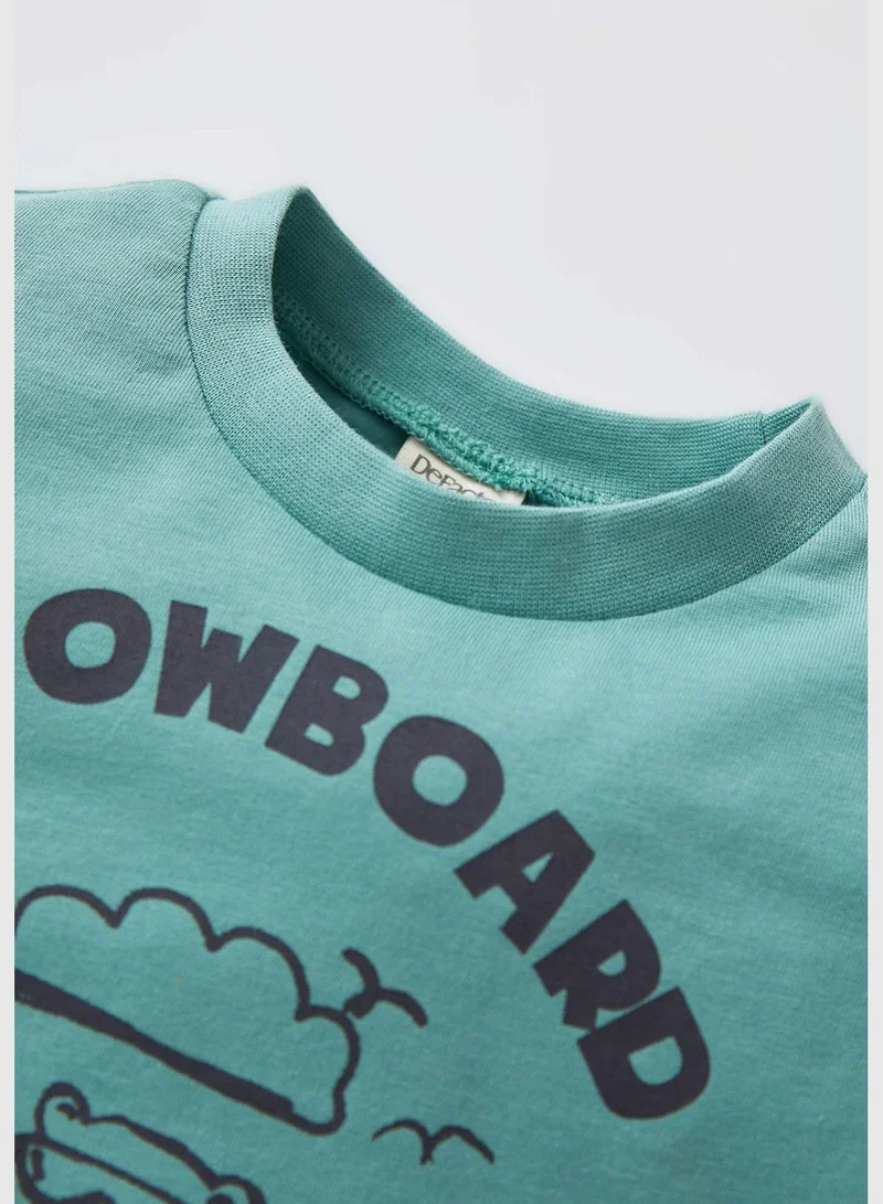 ديفاكتو BabyBoy Regular Fit Long Sleeve T-Shirt