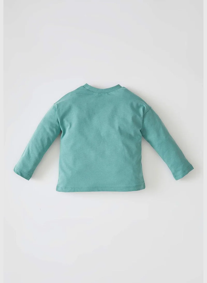 ديفاكتو BabyBoy Regular Fit Long Sleeve T-Shirt