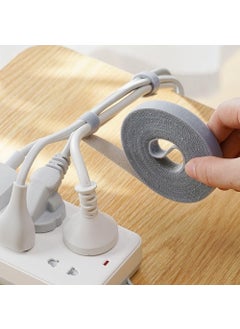 Leamplevel Leamplevel Reusable Fastening Tape Cable Ties DoubleSided HookandLoop Cable Management Tape Strength and Durability 04Width pack of 2  - Image 1