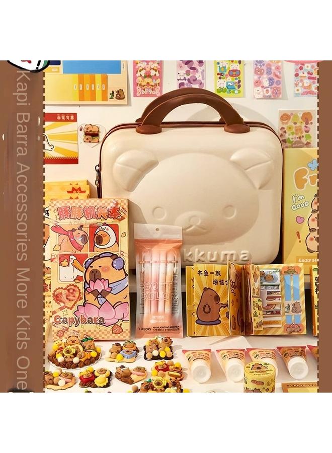 Bluejw Cute Toy Full Set Girl's Hand Account Book New Year's Day Girl's Hand Account Book Gift Box Milk Novice Account Suit Children's Stationery  - Image 5