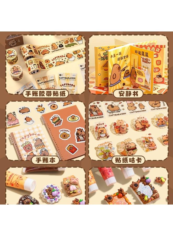 Bluejw Cute Toy Full Set Girl's Hand Account Book New Year's Day Girl's Hand Account Book Gift Box Milk Novice Account Suit Children's Stationery  - Image 2