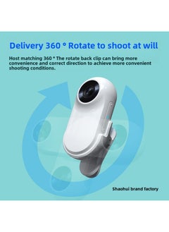 Generic 24 360 Sports Full 4K Scene Camera Chest Fixed Motorcycle Anti-shake Camera Wearable HD-Body Color:Black Hd Screen Hd Upgraded Version-official Standard Configuration  - Image 5