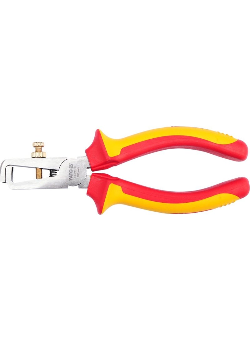 YATO Insulated Wire Stripping Plier 160mm VDE-1000V YT-21160