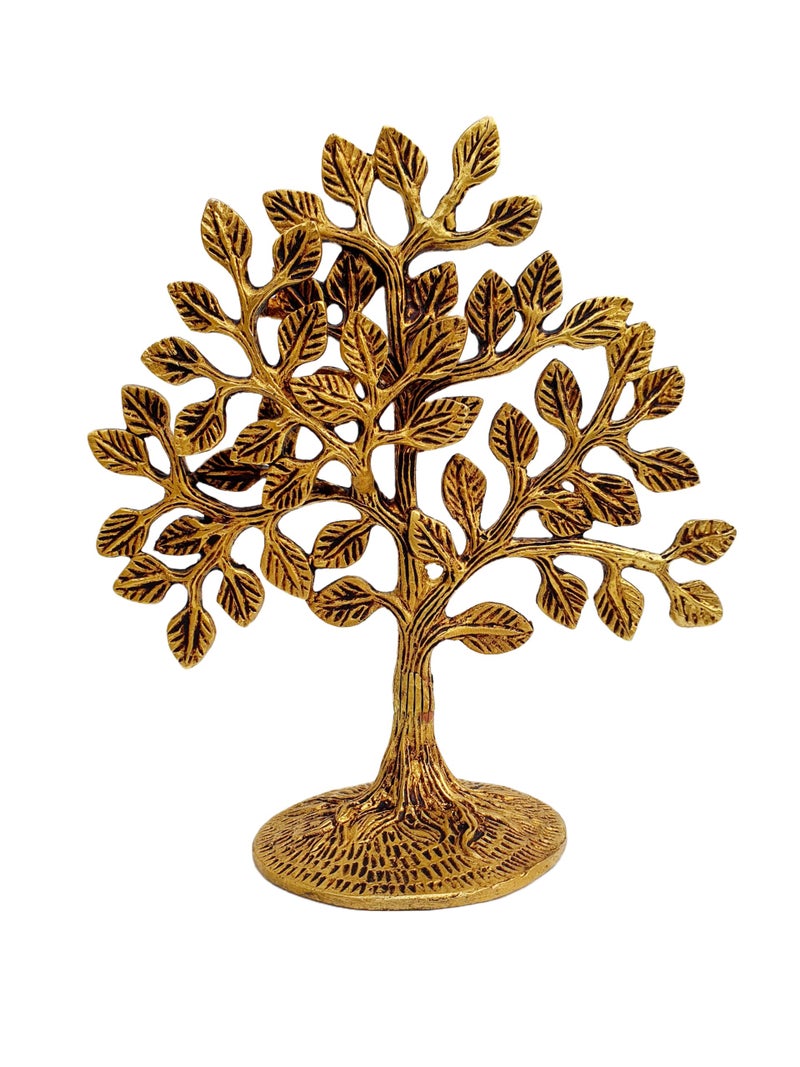 MohanJodero Mohan Jodero Antique Brass Kalpavriksha Tree/Tree of Life - Image 2