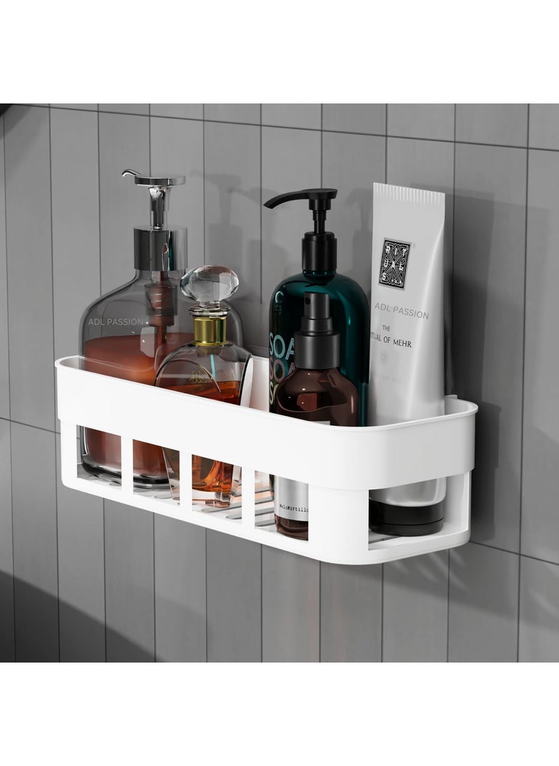 Perpetual - perpetual Bathroom Organiser, Self Adhesive Bathroom Shelf for Wall, Washroom Organizer, Bathroom Rack Stand Without Drilling (2 Pcs) - Image 1