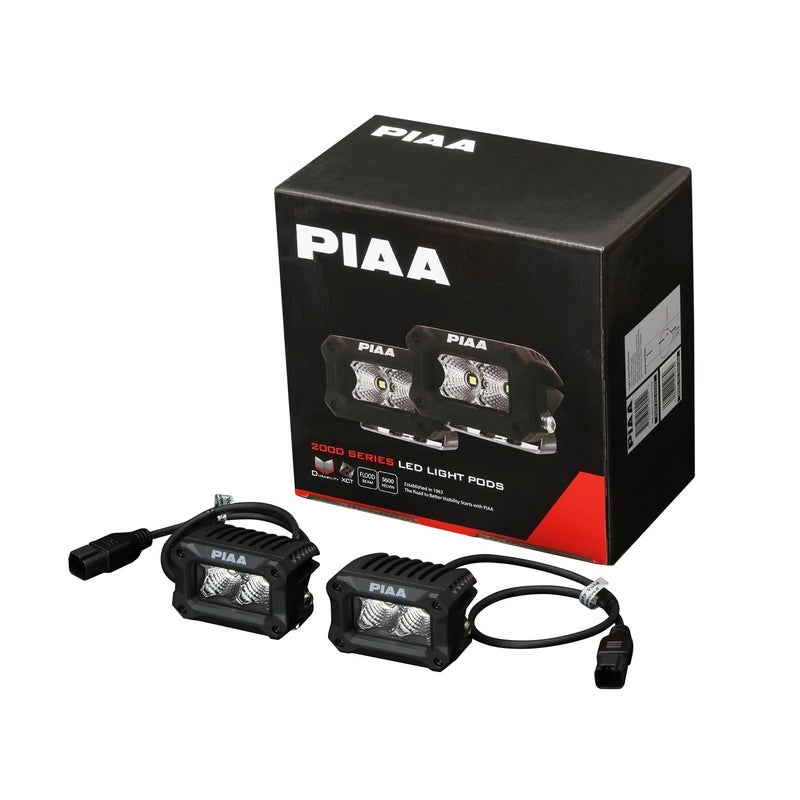 Piaa 25-02303 2000 Series LED White Flood / (Pack of 2) - Image 3