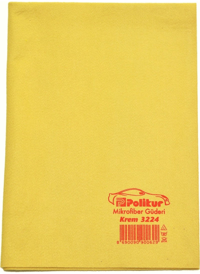 Spark 7040 Chenille Car Wash Sponge and Polikur 3224 Microfiber Chamois Car Drying Cloth (Set of 2)  - Image 4
