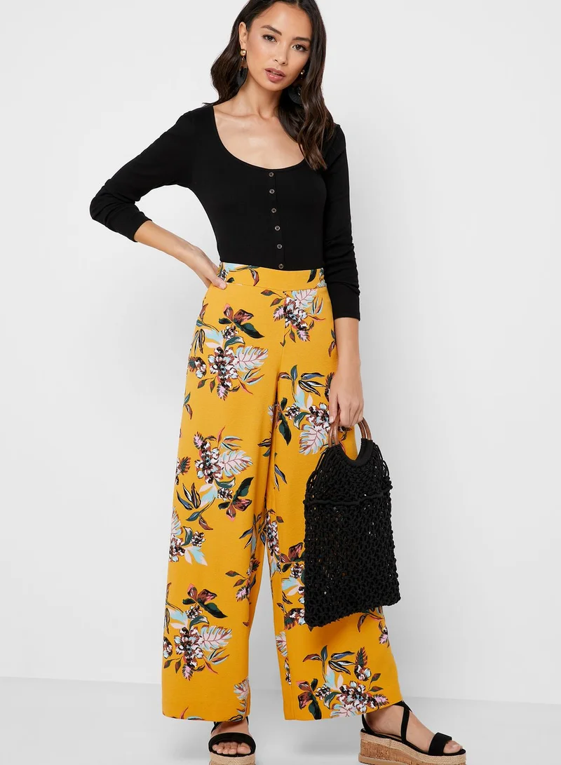 ONLY Floral Print Pants
